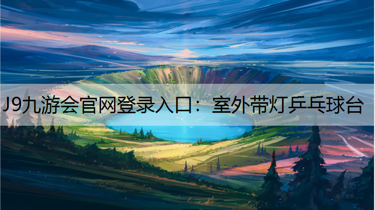 J9九游会官网登录入口：室外带灯乒乓球台